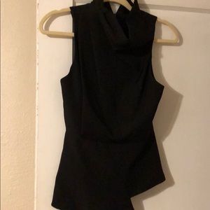 Black sexy blouse like top